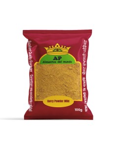 AP Especias Madras Curry en polvo Suave 100 gm x 20