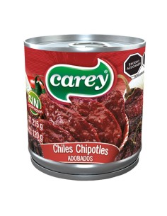 Carey Chiles Chipotles Adobados 215 gm x 24